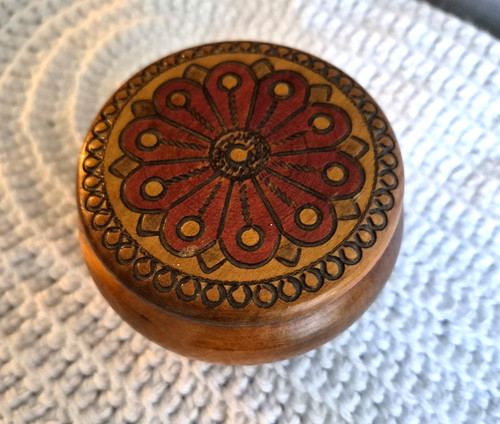 Vintage polish wooden hand - wooden,