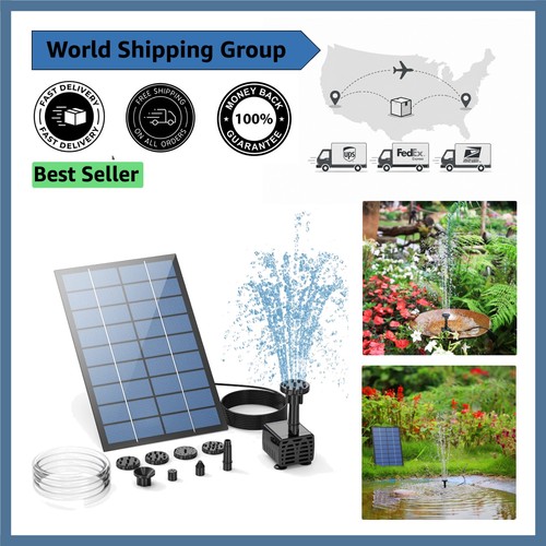 Lightweight solar fountain - solar,