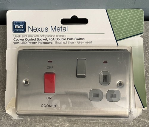Nexus brushed stainless - bg,