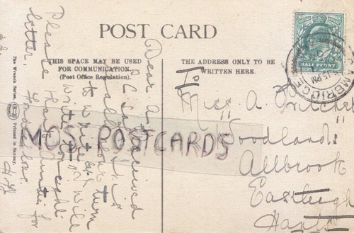 Genealogy postcard pritchett - genealogy,
