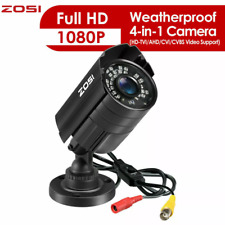 ZOSI Outdoor CCTV Camera 1080P Home Security Night Vision 4in1 TVI AHD CVI CVBS