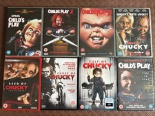Childs Play DVD Complete Collection 1-8 Bride, Seed, Curse, Cult of Chucky UK