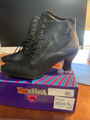 Ladies black faux - ladies,