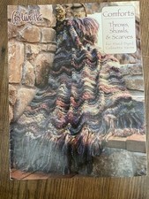Colinette Knitting Pattern Book Comforts Throws Shawls & Scarves
