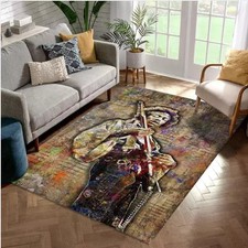 Jimi Hendrix Guitar Area Rug