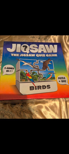 Jigsaw birds - quiz, game
