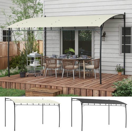 Metal lean to pergola - 3,
