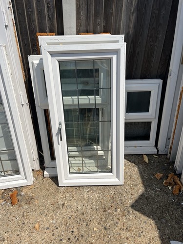 Upvc lead glass window - glass,