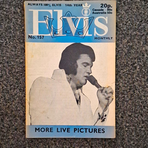 Elvis monthly magazine issue - monthly,