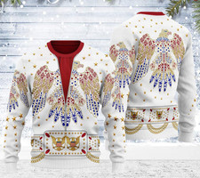 Elvis Costumes Christmas Ugly