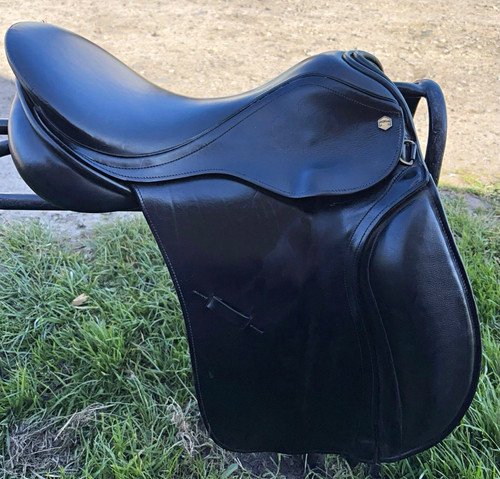 Black albion selecta saddle - black,