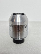 Leitz microscope objective - microscope, pl