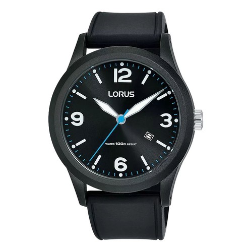 Lorus gents rubber - rubber, strap