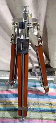 Wooden tripod nautical theater - wooden,