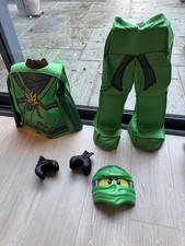 Lego Ninjago Green Lloyd Fancy Dress Halloween Book Day Kids Costume