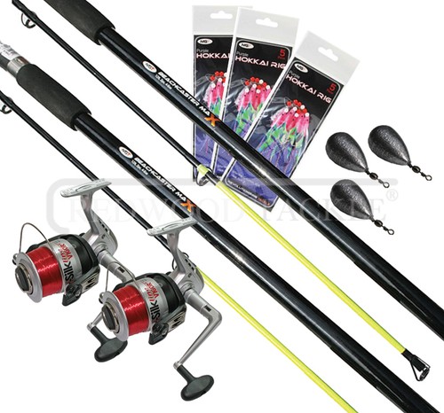 12ft beach sea fishing kit - 12ft,