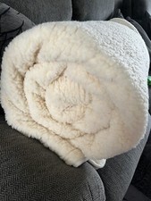 Sleep System 3000 Icelandic Lambswool Blankets, 2 in 1, DOUBLE-2m x 2m, RRP £360