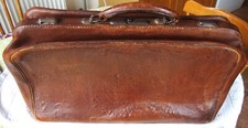 Vintage leather gladstone bag - vintage,