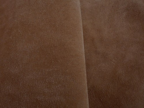 Tan brown pigskin suede - pigskin,