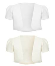 Baby Girl Short Sleeves Bolero