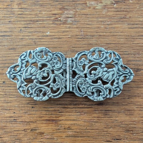 Vintage silver plated nurses - -,