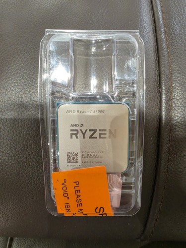 Amd ryzen 5700g - amd, 7