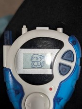  RareDigimon D3 Digivice 2000 Collectible Figure Transparent Blue working