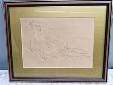 Raoul Dufy, "Nude", Vintage