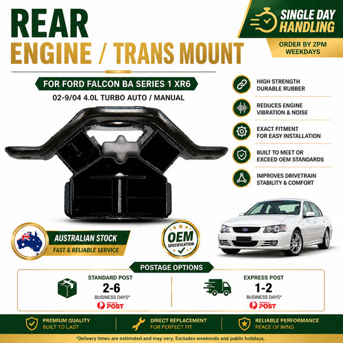 Engine transmission mount rear - engine/transmission,
