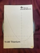Texas Instruments TI-89 Titanium Graphing Calculator Instruction Manual Guide