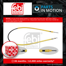 Handbrake Cable fits RENAULT TRAFIC Mk2 2.0D Rear Right 2006 on Hand Brake Febi