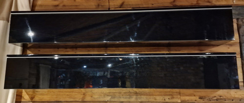 Black wall mounted rectangular - black,