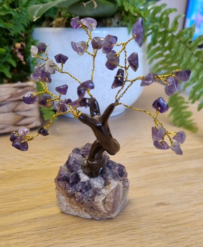 Natural amethyst crystal - natural,
