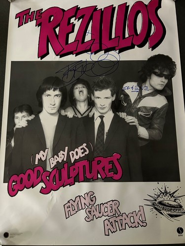 Rare rezillos good sculptures - rare,