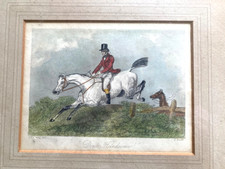 Antique framed herring snr - j,