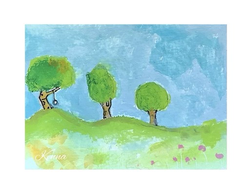 Aceo original painting - original,