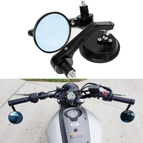 Round motorcycle bar end - 7/8",