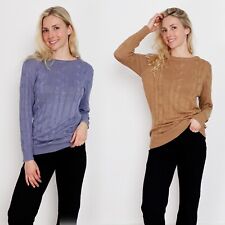 Yessica Womens Cable Knit