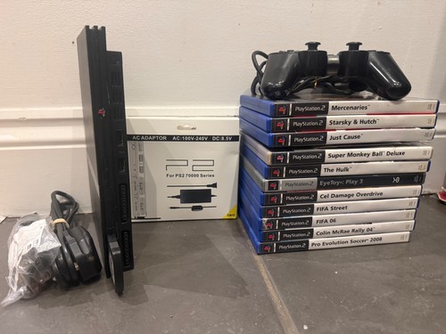 Sony ps2 console bundle with - ps2,
