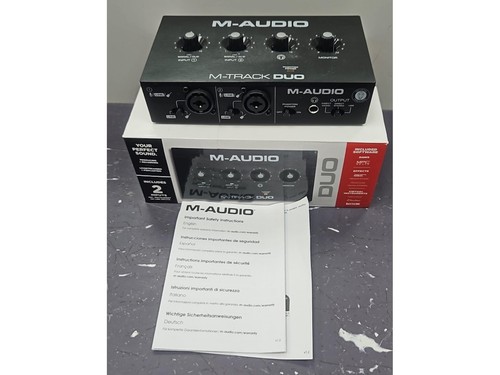 Audio track duo - m-audio, m-track
