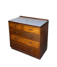 MOD CHEST OF DRAWERS WALNUT