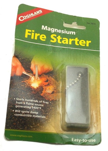 Coghlan magnesium fire - magnesium,