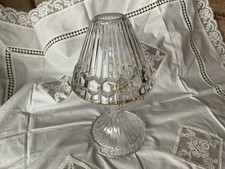 Party lite Astoria Crystal Glass Tea light Lamp