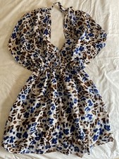 Victoria's Secret 100% Silk Beach Cover-up Kaftan Dress - Size Small - New!