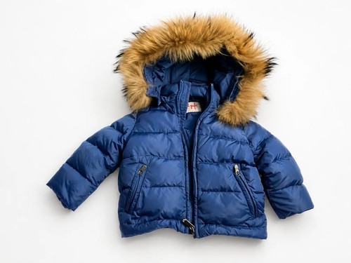 Gufo blue down puffer - blue,