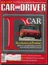 CAR & DRIVER Ferrari 308