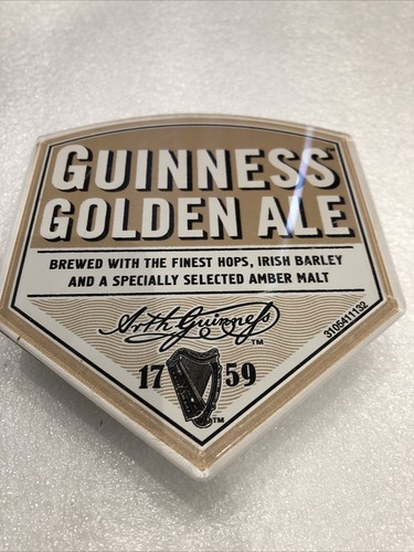 Guinness golden ale - golden, badge