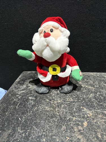 Plush animated musical - plush,, santa