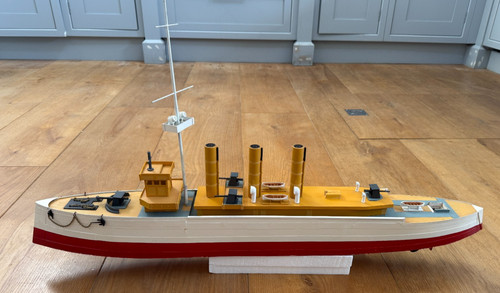 Vintage model warship wwi - vintage,