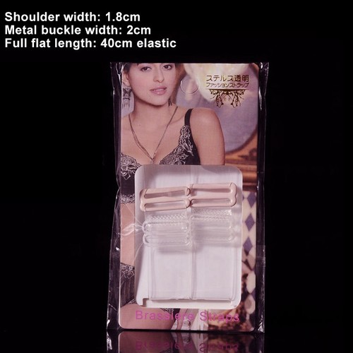 Transparent silicone bra - transparent,